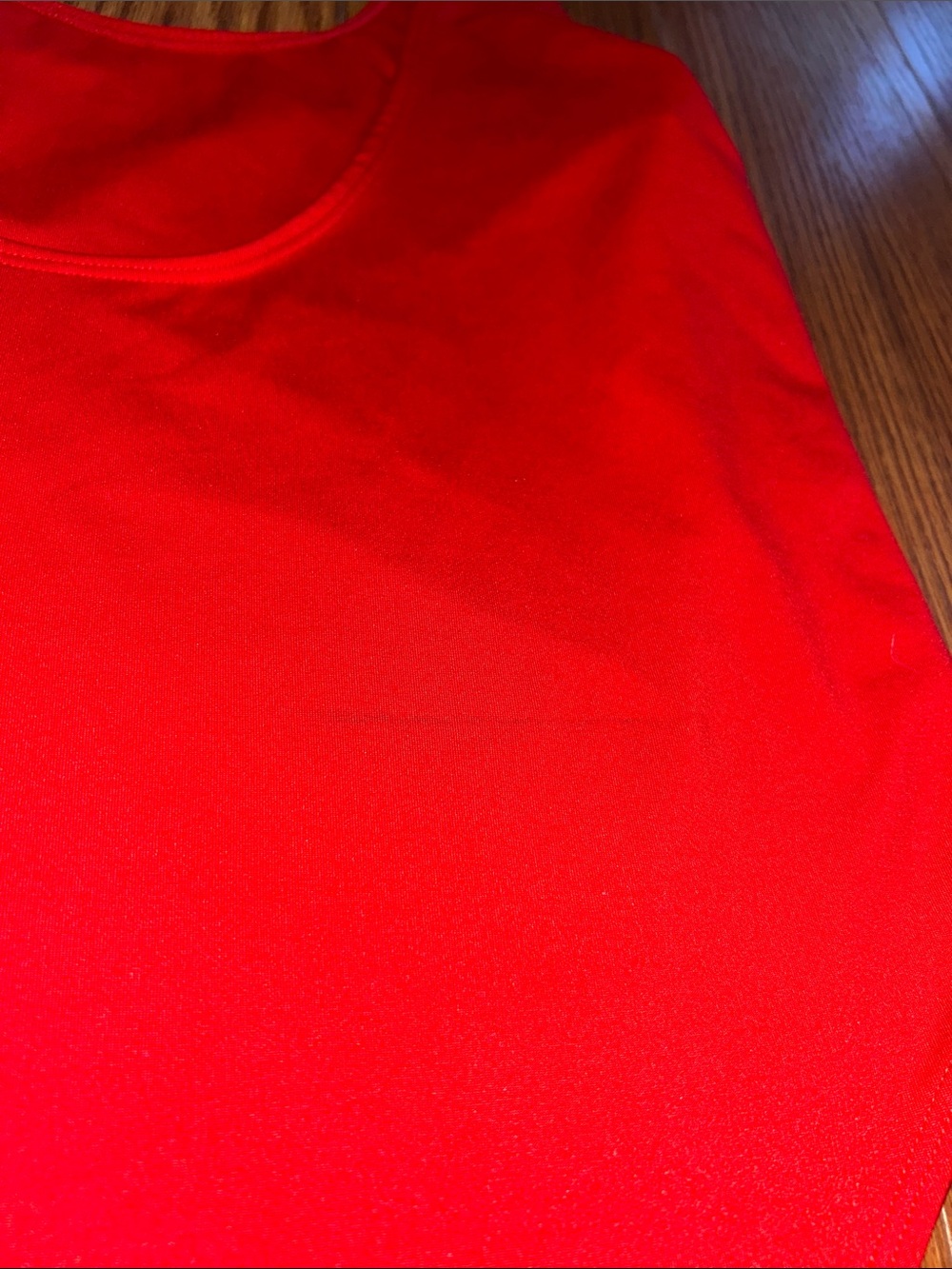 Baywatch Retro Highcut Lined Women's Red One-Piece Swimsuit XL - Picture 3 of 5